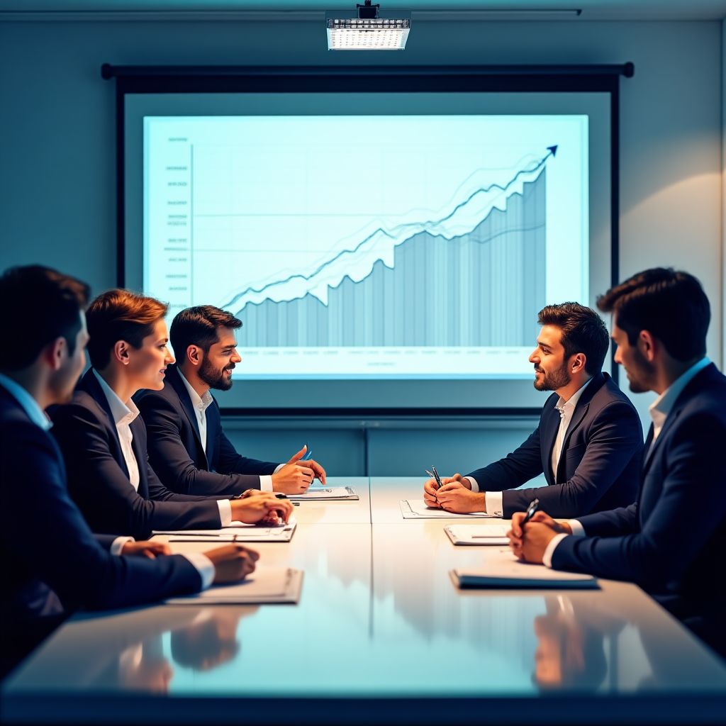 Reunión estratégica del equipo directivo